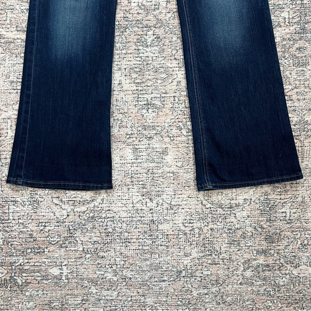 Lee Riders Bootcut Jeans Womens 16 Long Mid Rise Stretch - Picture 5 of 14